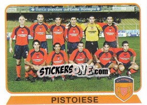 Cromo Squadra Pistoiese - Calciatori 2003-2004 - Panini