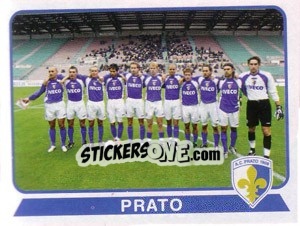 Figurina Squadra Prato - Calciatori 2003-2004 - Panini
