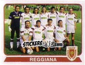Figurina Squadra Reggiana - Calciatori 2003-2004 - Panini