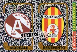 Cromo Scudetto Acireale / Scudetto Benevento