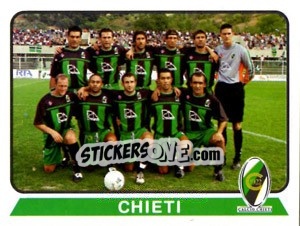 Figurina Squadra Chieti