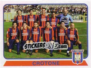 Sticker Squadra Crotone - Calciatori 2003-2004 - Panini