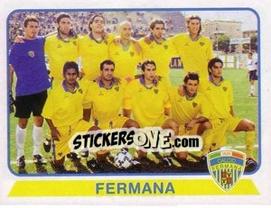 Figurina Squadra Fermana - Calciatori 2003-2004 - Panini