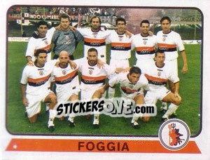 Sticker Squadra Foggia - Calciatori 2003-2004 - Panini
