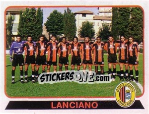 Sticker Squadra Lanciano - Calciatori 2003-2004 - Panini