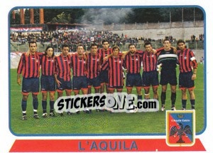 Cromo Squadra L'Aquila - Calciatori 2003-2004 - Panini