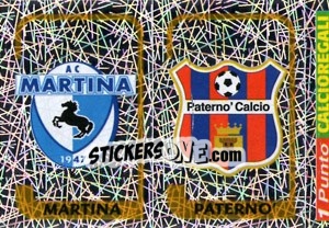 Figurina Scudetto Martina / Scudetto Paterno' - Calciatori 2003-2004 - Panini