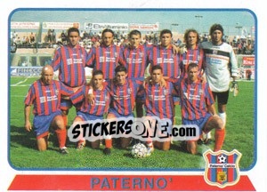 Figurina Squadra Paterno' - Calciatori 2003-2004 - Panini