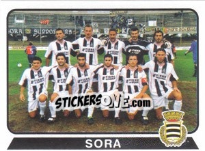 Cromo Squadra Sora - Calciatori 2003-2004 - Panini