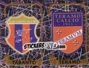 Cromo Scudetto Taranto / Scudetto Teramo