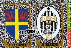 Sticker Scudetto Belluno / Scudetto Biellese