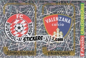 Sticker Scudetto Südtirol-Alto Adige / Scudetto Valenzana - Calciatori 2003-2004 - Panini