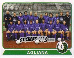 Figurina Squadra Agliana - Calciatori 2003-2004 - Panini