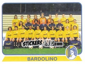 Sticker Squadra Bardolino - Calciatori 2003-2004 - Panini