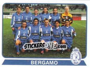 Figurina Squadra Bergamo - Calciatori 2003-2004 - Panini