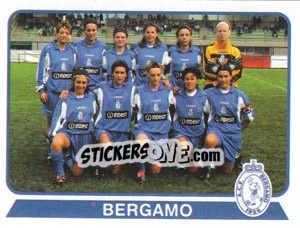 Figurina Squadra Bergamo