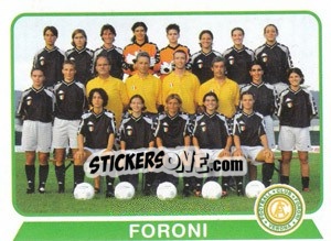 Sticker Squadra Foroni - Calciatori 2003-2004 - Panini