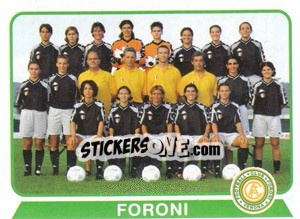 Cromo Squadra Foroni