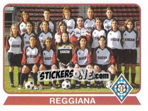 Cromo Squadra Reggiana - Calciatori 2003-2004 - Panini
