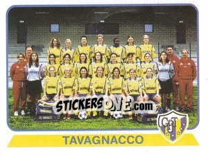 Cromo Squadra Tavagnacco - Calciatori 2003-2004 - Panini