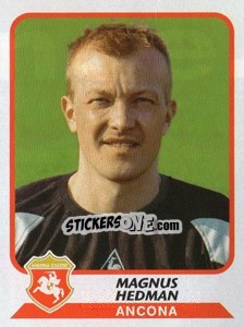 Sticker Magnus Hedman - Calciatori 2003-2004 - Panini