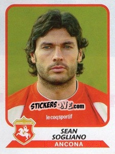 Sticker Sean Sogliano - Calciatori 2003-2004 - Panini