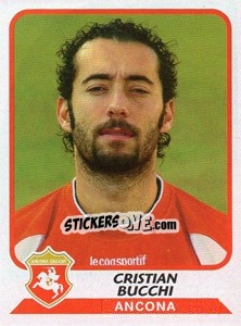 Sticker Cristian Bucchi - Calciatori 2003-2004 - Panini