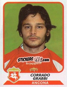 Cromo Corrado Grabbi - Calciatori 2003-2004 - Panini