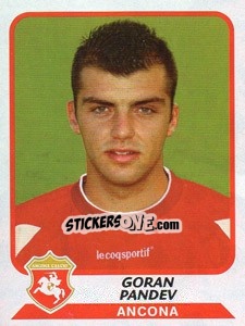 Figurina Goran Pandev - Calciatori 2003-2004 - Panini