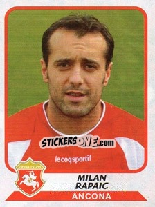 Cromo Milan Rapaic - Calciatori 2003-2004 - Panini