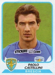 Sticker Paolo Castellini - Calciatori 2003-2004 - Panini