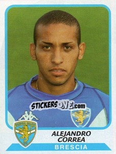 Sticker Alejandro Correa - Calciatori 2003-2004 - Panini