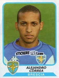 Figurina Alejandro Correa - Calciatori 2003-2004 - Panini