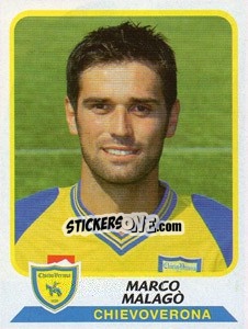Figurina Marco Malago - Calciatori 2003-2004 - Panini