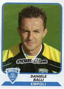 Sticker Daniele Balli - Calciatori 2003-2004 - Panini