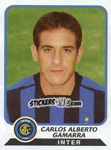 Cromo Carlos Alberto Gamarra - Calciatori 2003-2004 - Panini