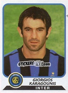 Cromo Giorgos Karagounis - Calciatori 2003-2004 - Panini