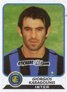 Figurina Giorgos Karagounis - Calciatori 2003-2004 - Panini