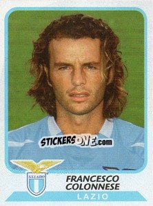 Sticker Francesco Colonnese - Calciatori 2003-2004 - Panini