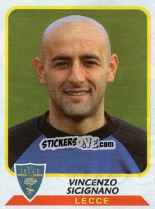 Figurina Vincenzo Sicignano - Calciatori 2003-2004 - Panini