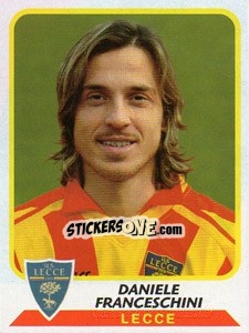 Cromo Daniele Franceschini - Calciatori 2003-2004 - Panini