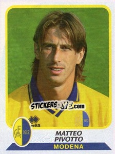 Cromo Matteo Pivotto - Calciatori 2003-2004 - Panini