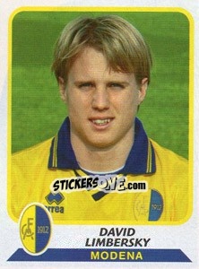 Figurina David Limbersky - Calciatori 2003-2004 - Panini