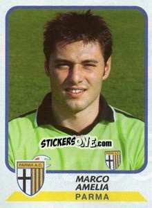 Sticker Marco Amelia - Calciatori 2003-2004 - Panini