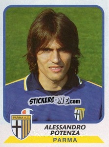 Sticker Alessandro Potenza - Calciatori 2003-2004 - Panini