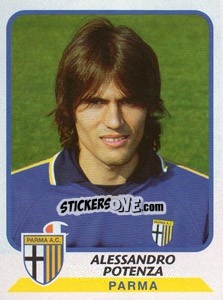 Figurina Alessandro Potenza - Calciatori 2003-2004 - Panini