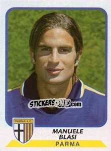 Cromo Manuele Blasi - Calciatori 2003-2004 - Panini