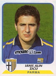 Cromo Ianis Alin Zicu - Calciatori 2003-2004 - Panini