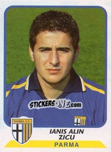 Figurina Ianis Alin Zicu - Calciatori 2003-2004 - Panini