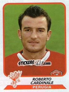 Figurina Roberto Cardinale - Calciatori 2003-2004 - Panini